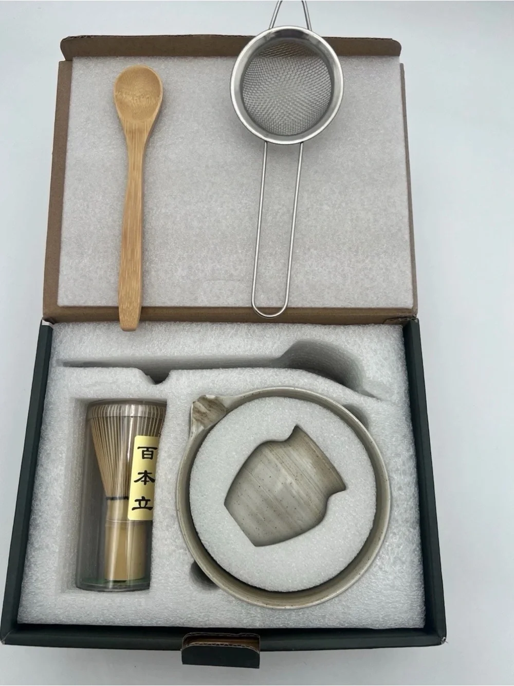 Matcha Whisk Set - Natural Beige